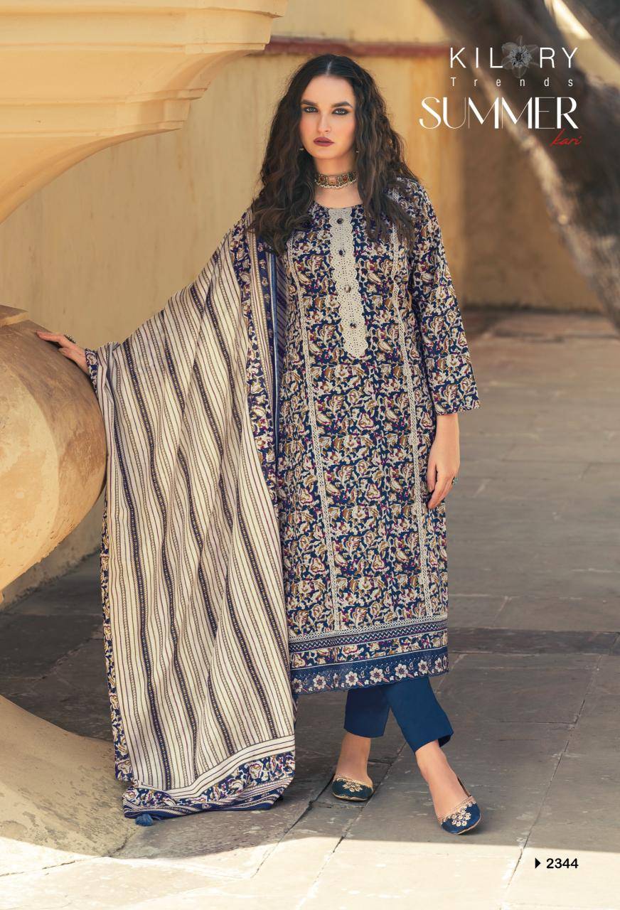 Kilory summer kari Dress materials for boutique in Pune